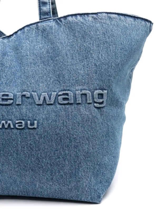 【ALEXANDER WANG】 ブルー Punch トートバッグ Alexander Wang Punch Tote Bag | Blue | FARFETCH ID
