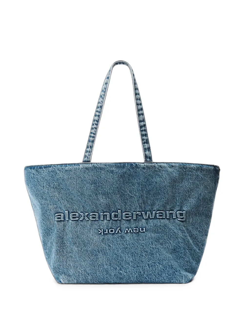 Alexander Wang Punch fluwelen shopper Blauw