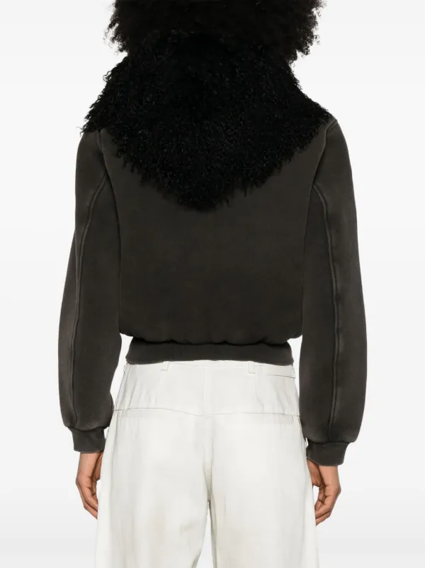 Alexander Wang fur-hood Jacket | Grey | FARFETCH Alexander Wang fur-hood Jacket | Grey | FARFETCH