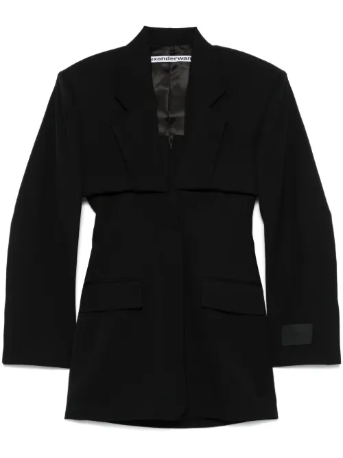 Robe courte à design superposé - Alexander Wang - Modalova