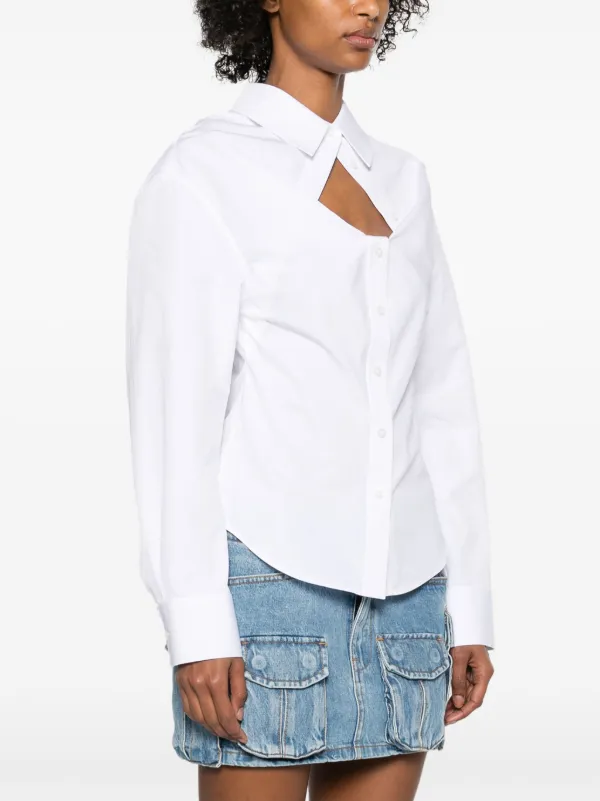 Alexander Wang Deconstructed Shirt | White | FARFETCH