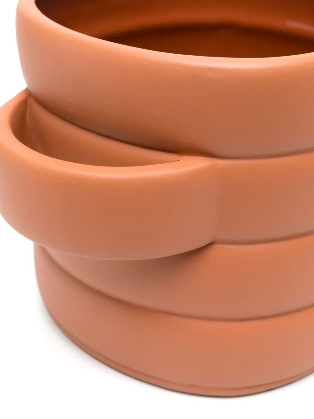 Polspotten Medium Namobo Plant Pot (24cm X 22cm) In Brown