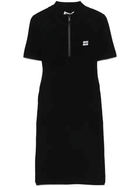 Miu Miu ribbed mini dress