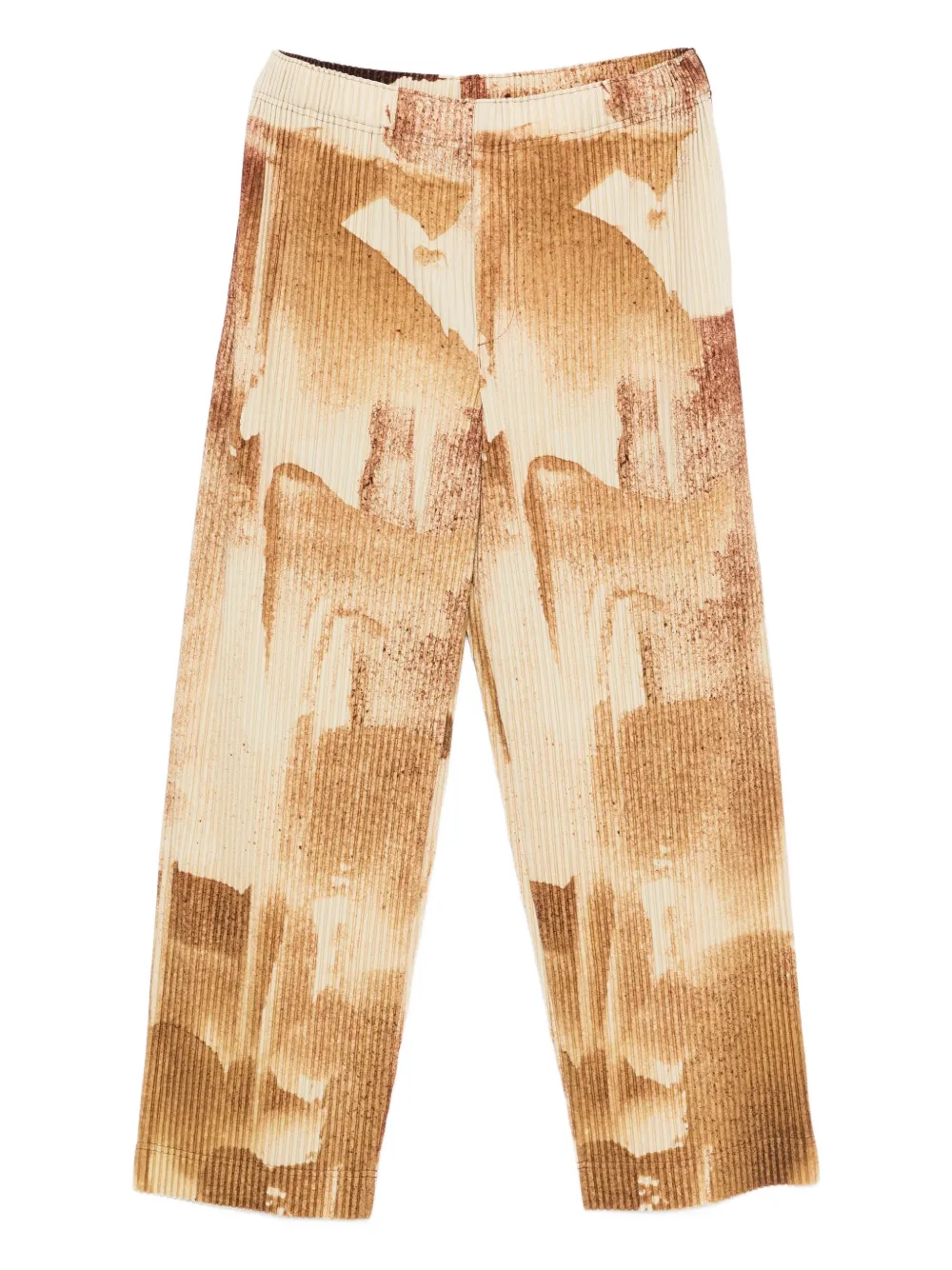 Homme Plissé Issey Miyake Wind Walk broek Bruin