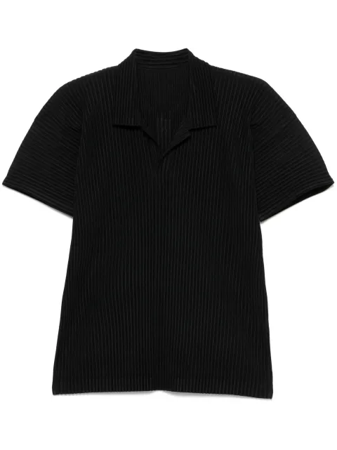 Homme Plissé Issey Miyake playera tipo polo manga corta