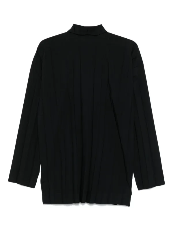 ISSEY MIYAKE MEN レトロ ドメスティックモード ブラックシャツ HIGH NECK T-SHIRT – isseymiyake.com