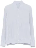 Homme Plissé Issey Miyake Kersey bomber jacket - Blue