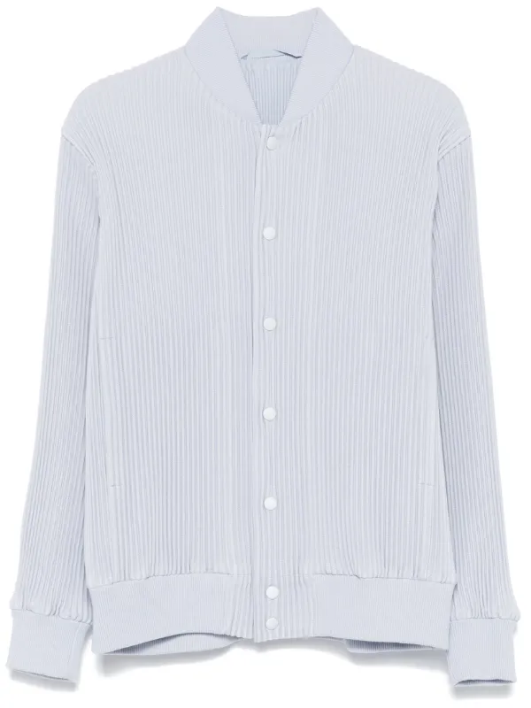 Homme Plissé Issey Miyake Kersey ボンバージャケット | ブルー 