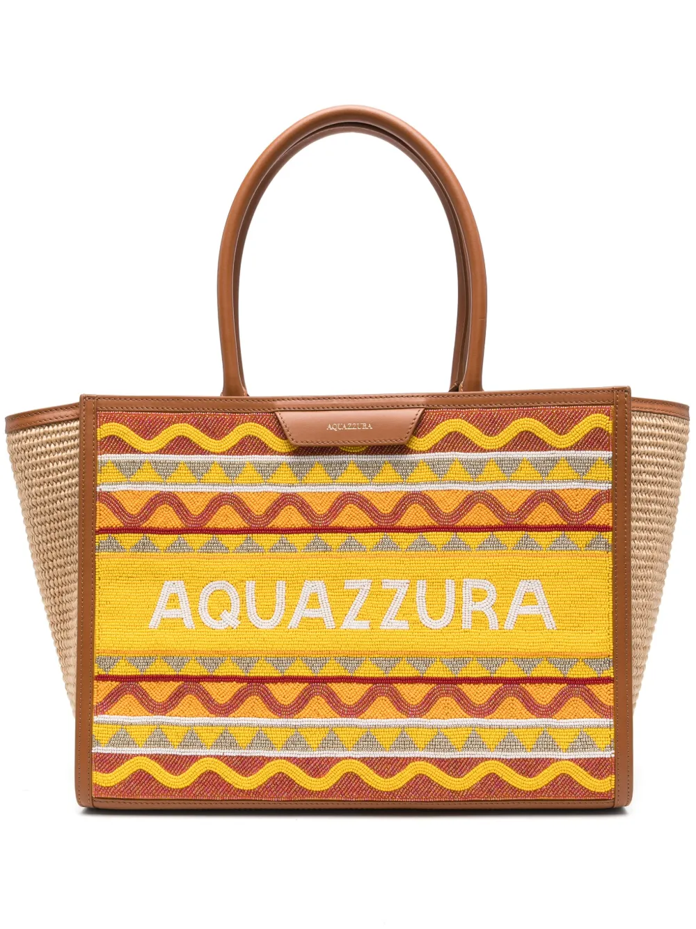 Aquazzura Aqz tote bag | Brown | Image 1
