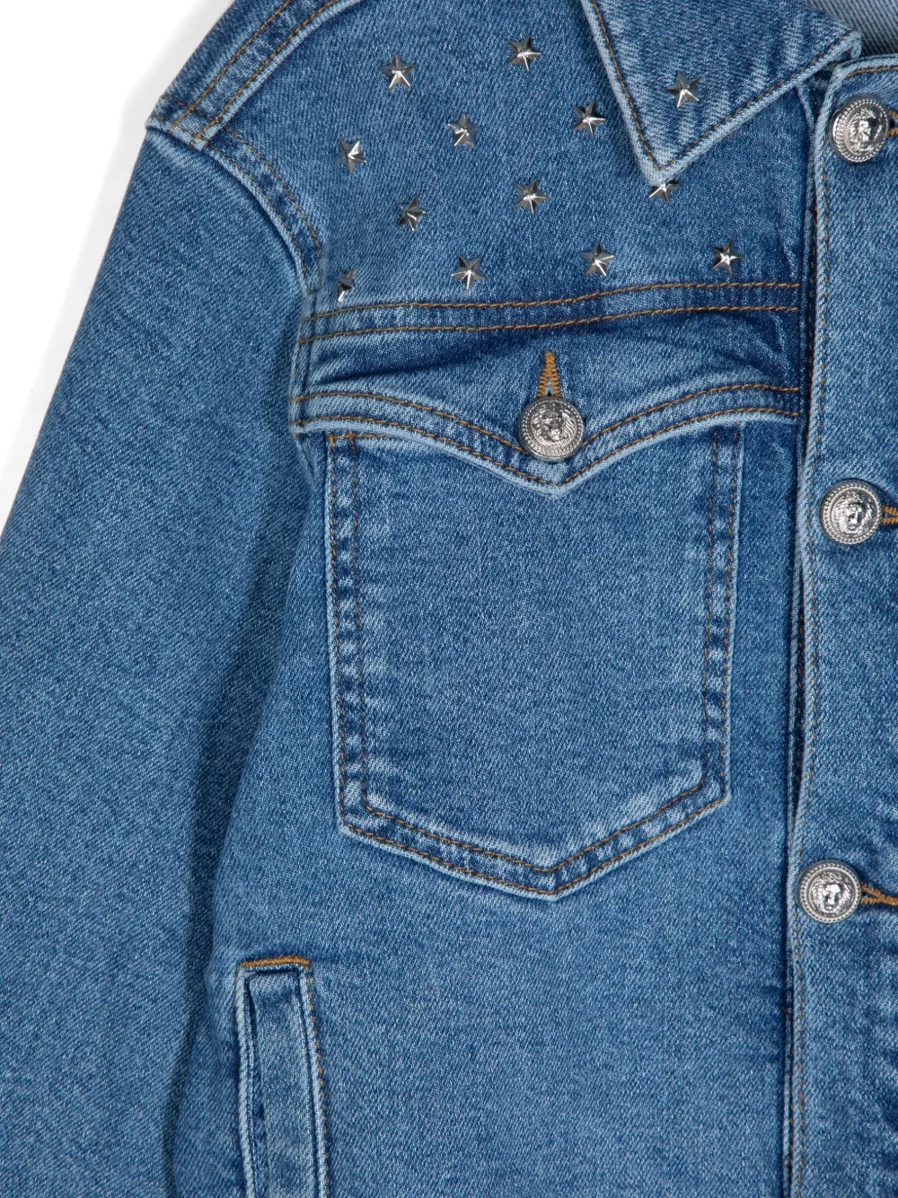 Balmain Kids Spijkerjack Blauw