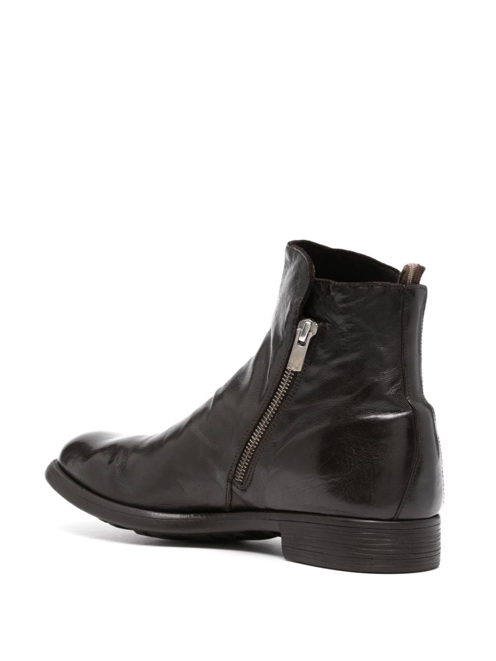 Shop Officine Creative Chronicle 042 Ankle Boots In Brown