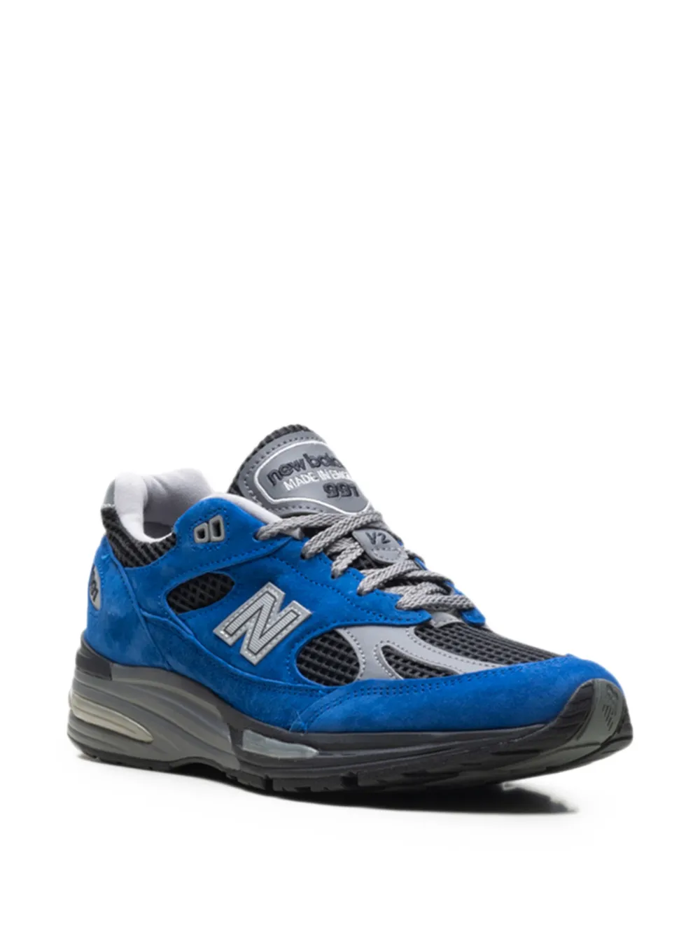 New Balance 991v2 City Exclusive Pack USA lace-up sneakers Blauw