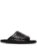 Simon Miller woven-design bubble slides - Black