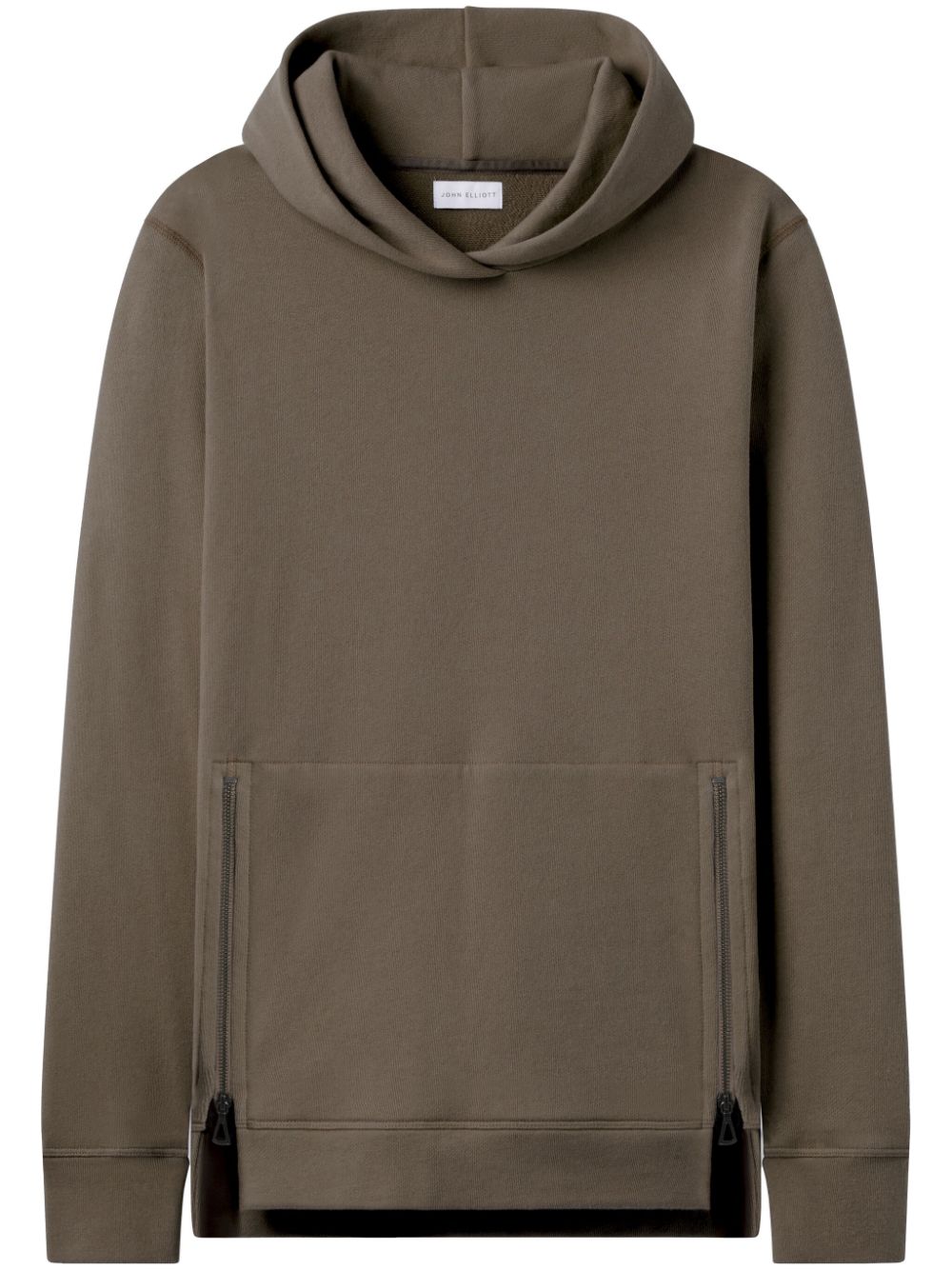 John Elliott Katoenen hoodie Bruin