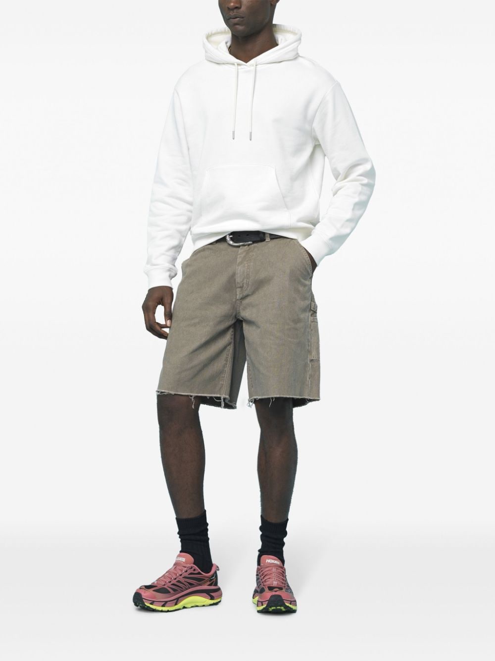 Shop John Elliott Beach Hoodie In White