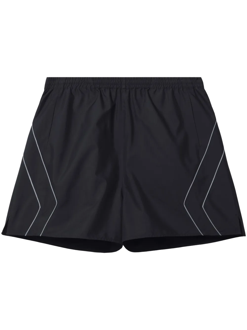 John Elliott panelled track shorts | Black | Image 1