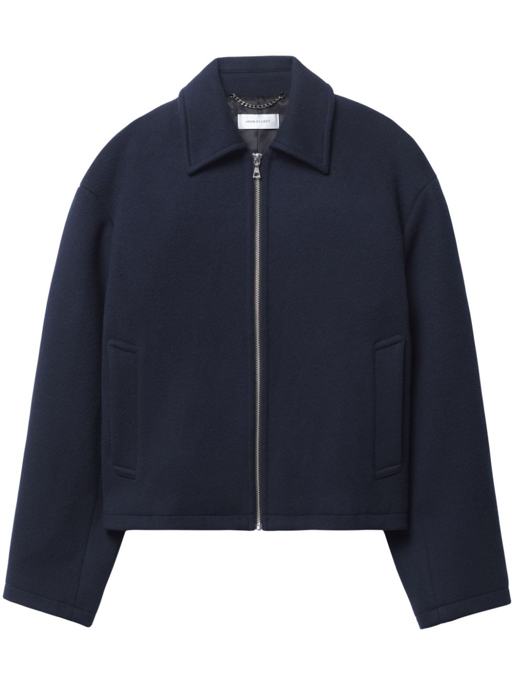 John Elliott wool shirt jacket - Blue