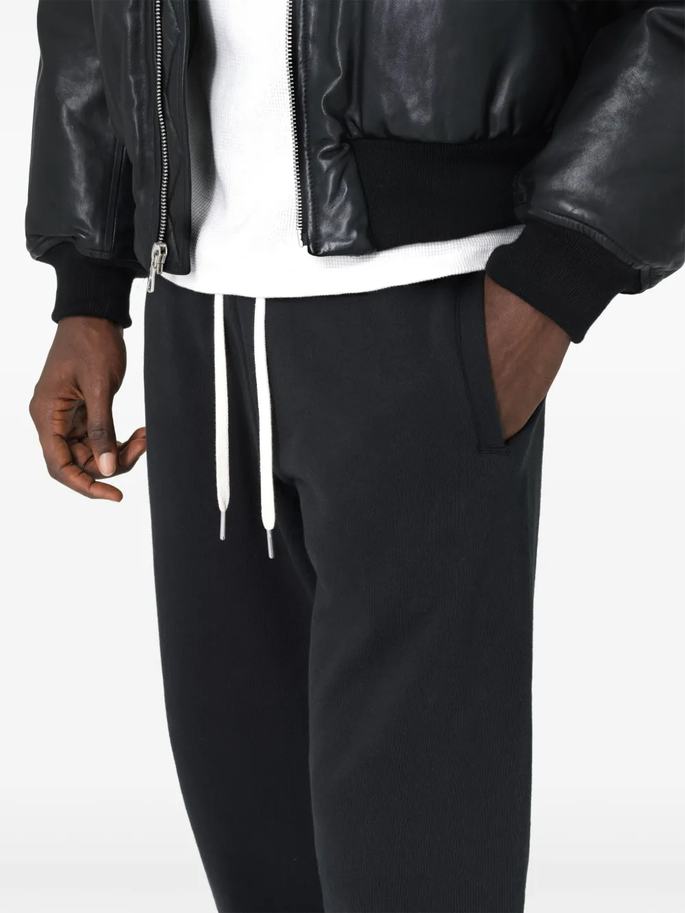 John Elliott ドローストリング トラックパンツ | ブラック | FARFETCH JP