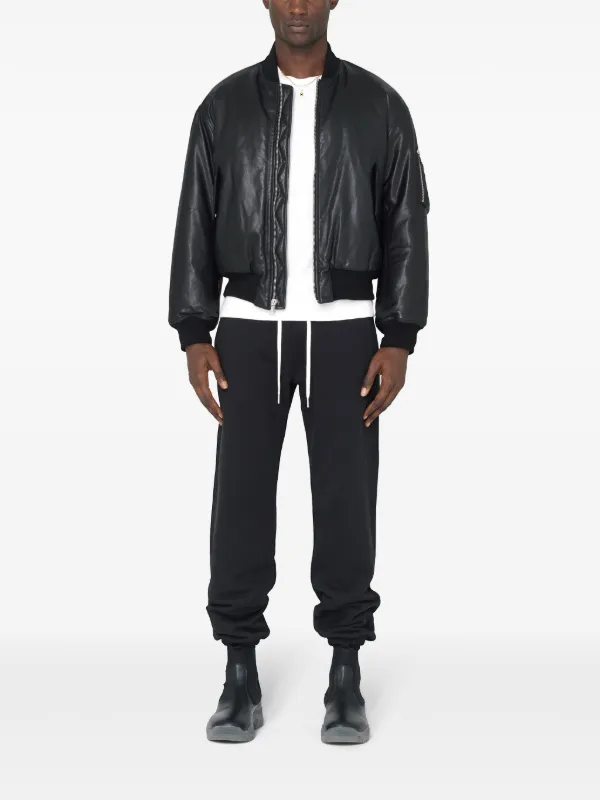 John Elliott ドローストリング トラックパンツ | ブラック | FARFETCH JP