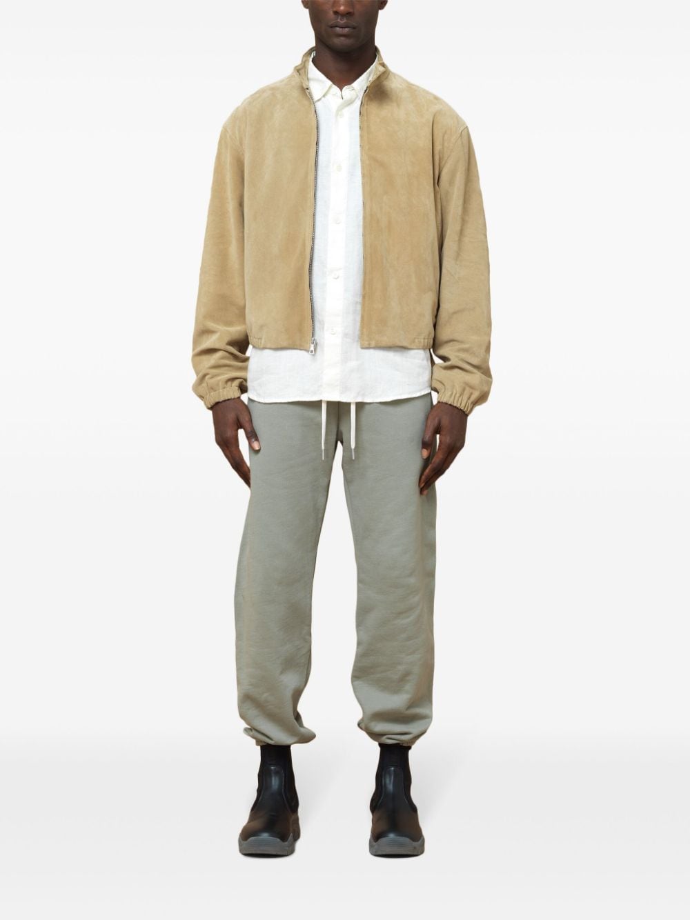 John Elliott cotton track pants - Groen