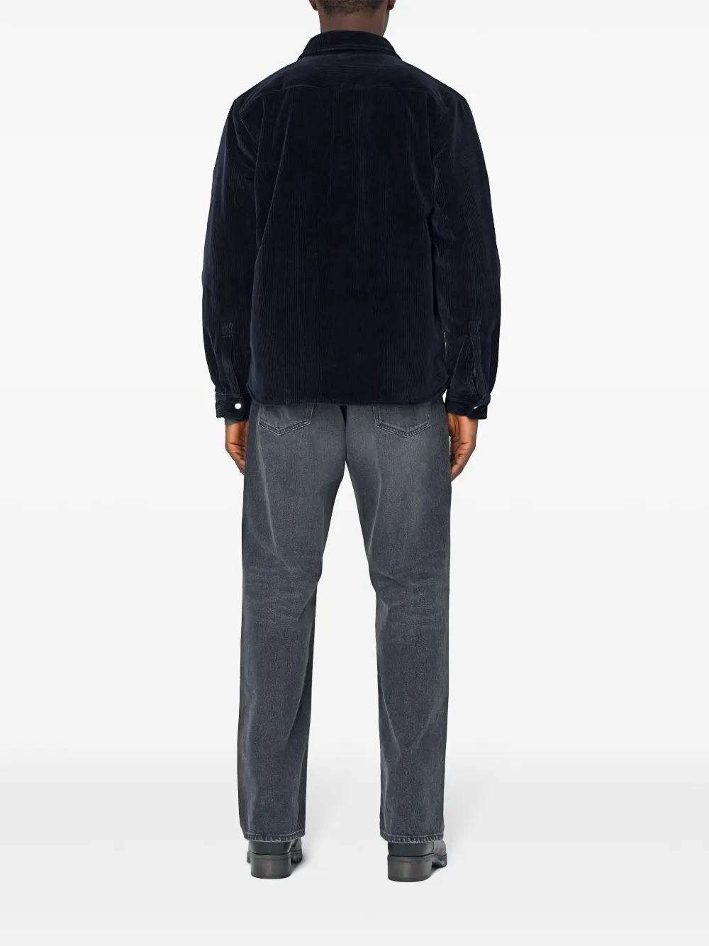 Affordable SANDRO ribbed-knit shirt Men