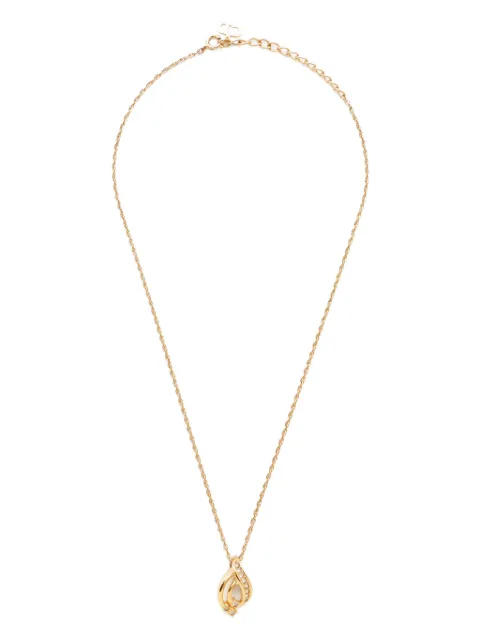 Christian Dior Pre-Owned قلادة سلسلة بدلاية