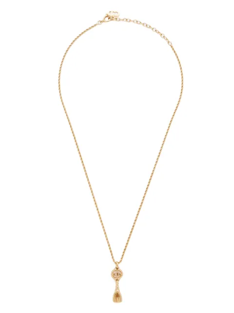 Christian Dior Pre-Owned CD pendant necklace