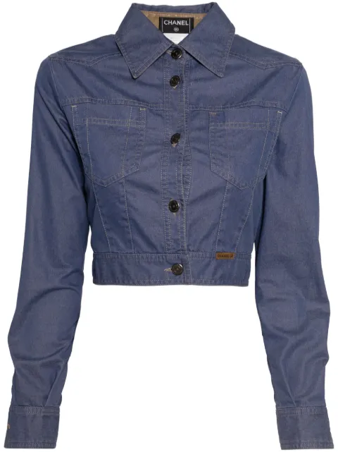 CHANEL Pre-Owned 2001 single-breasted jacket