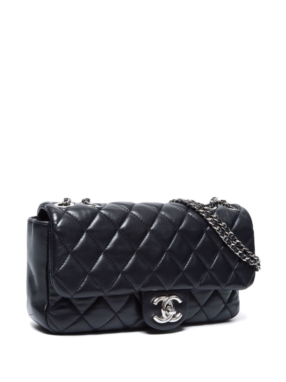 CHANEL Pre-Owned 2009-2010 diamond-quilting shoulder bag WOMEN