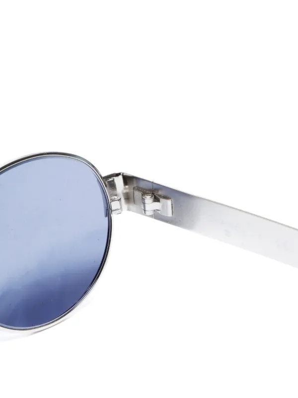 期間限定お値下げ！正規極美品CHANEL ラウンドサングラス シルバー CHANEL シルバー ラウンド型 サングラス