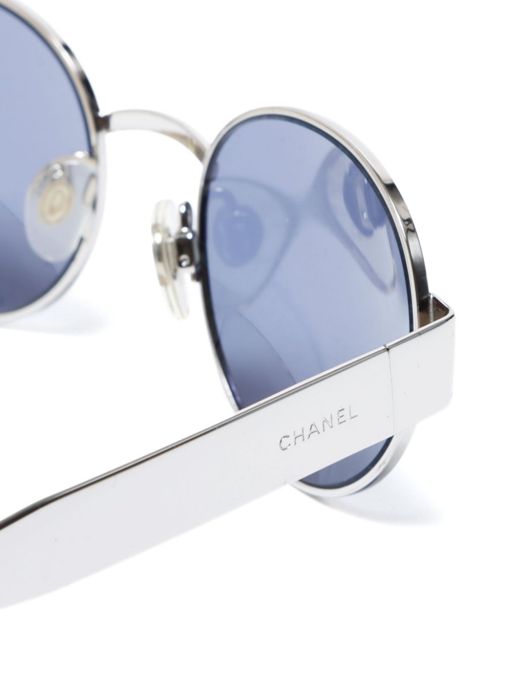 CHANEL 2000s round-frame sunglasses Women