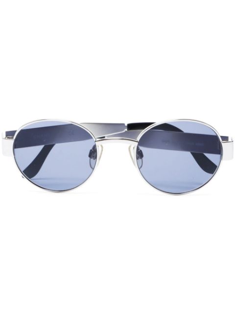 HOT SALE CHANEL 2000s round-frame sunglasses Women