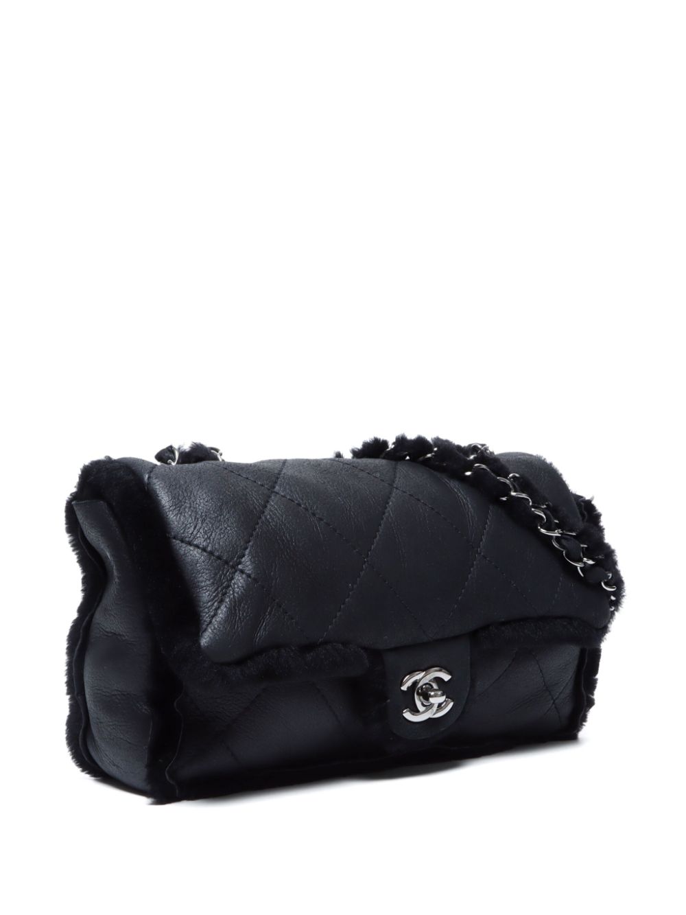 CHANEL 2004-2005 CC diamond-quilted shoulder bag Women