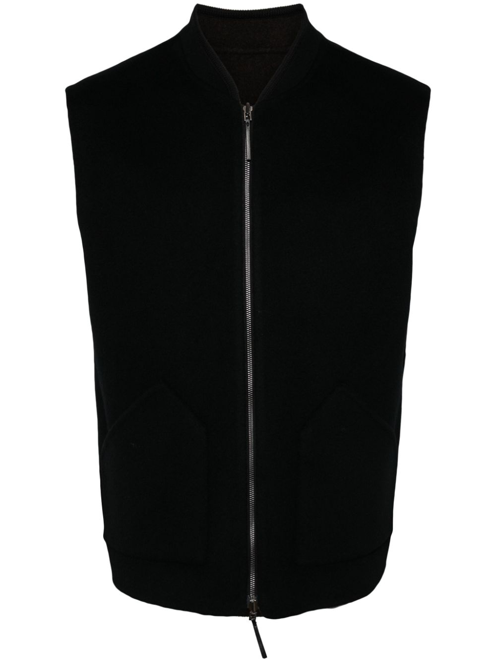 zip-up vest