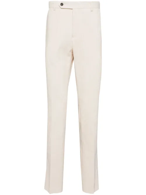 Pantalon en velours côtelé à coupe fuselée - Man On The Boon. - Modalova