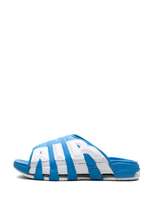 靴 Air More Uptempo Slide \"University Blue\" NIKE AIR MORE UPTEMPO SLIDES UNIVERSITY BLUE WHITE FD9884