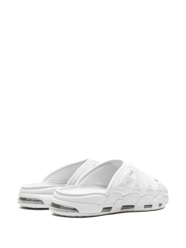 靴 NIKE AIR MORE UPTEMPO SLIDE WHITE Nike Air More Uptempo Men's Slides. Nike JP