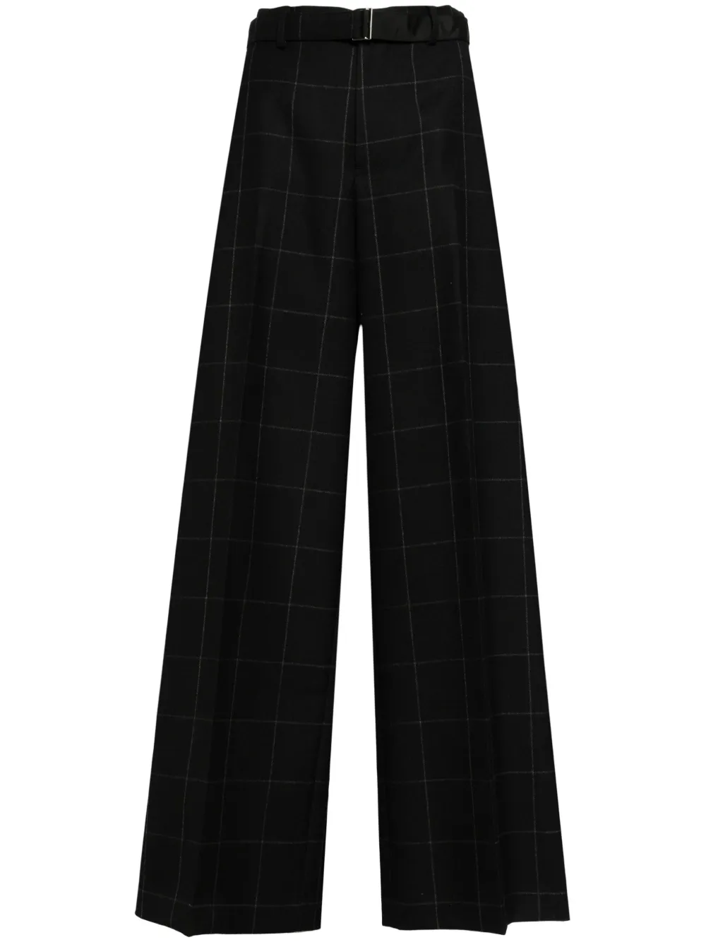 Marni check-pattern wide-leg trousers Men