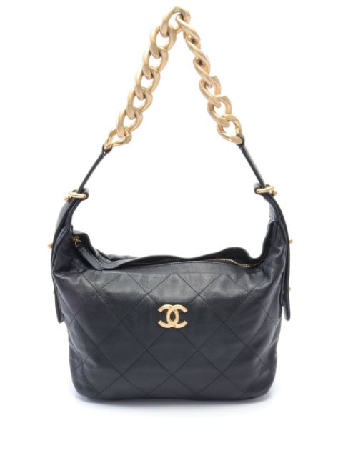 HOT SALE CHANEL 2021 CC quilted shoulder bag Women