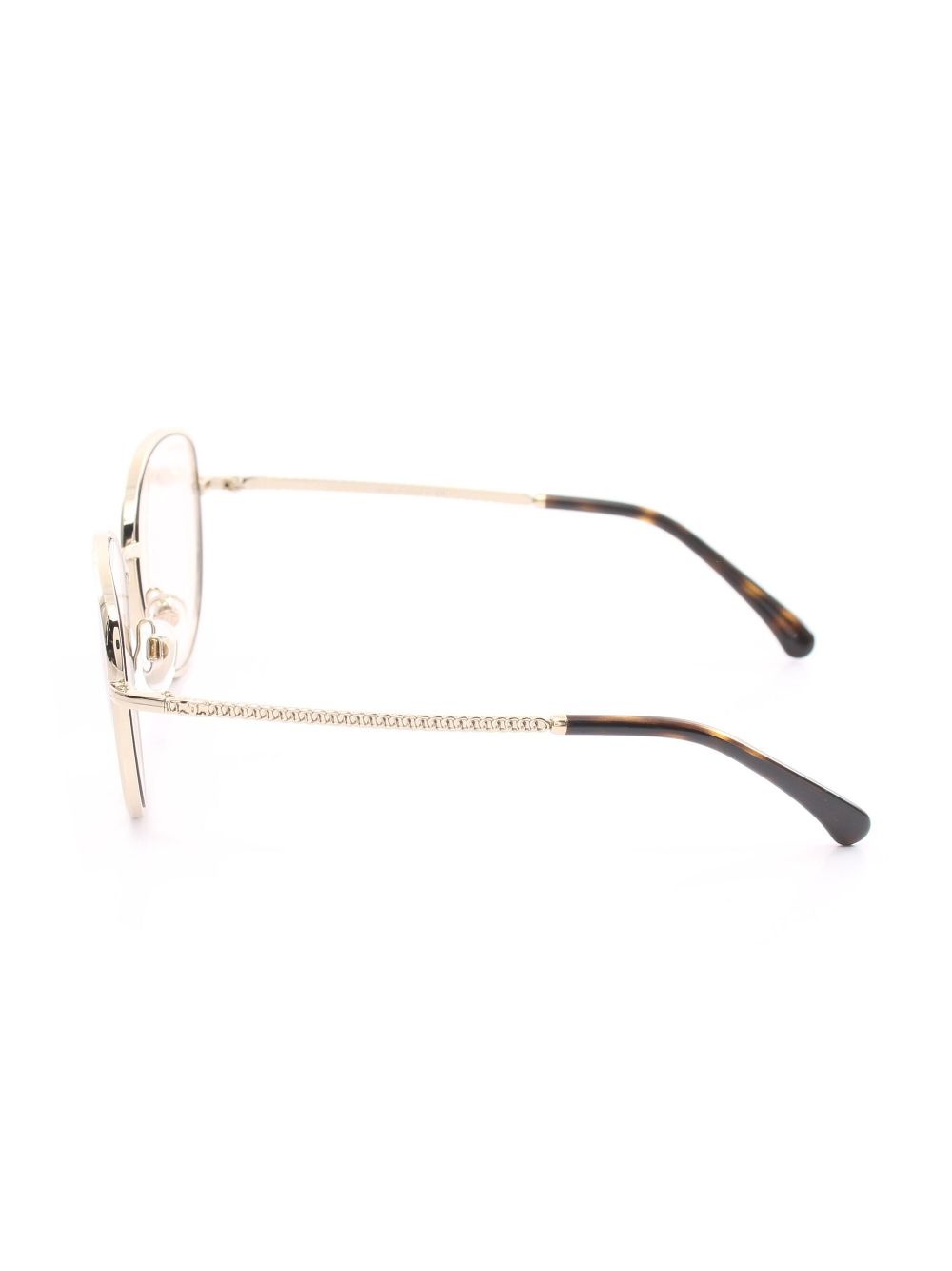 CHANEL 2021 cat eye-frame glasses Women