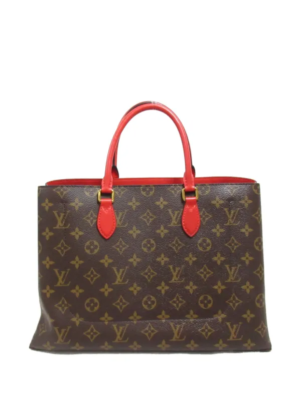 Louis Vuitton Pre Owned 2019 Flower Tas Bruin FARFETCH NL