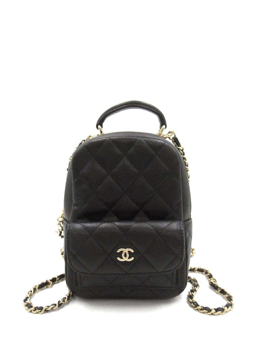 CHANEL 2021 mini CC backpack Women