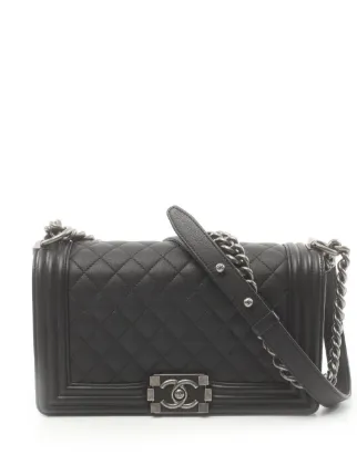 CHANEL Pre-Owned 2016-2017 ボーイ シャネル ショルダーバッグ M 