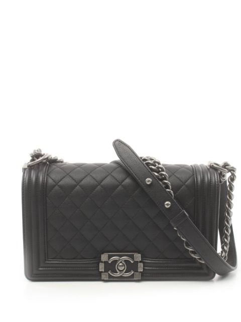 CHANEL 2016-2017 medium Boy Chanel shoulder bag Women