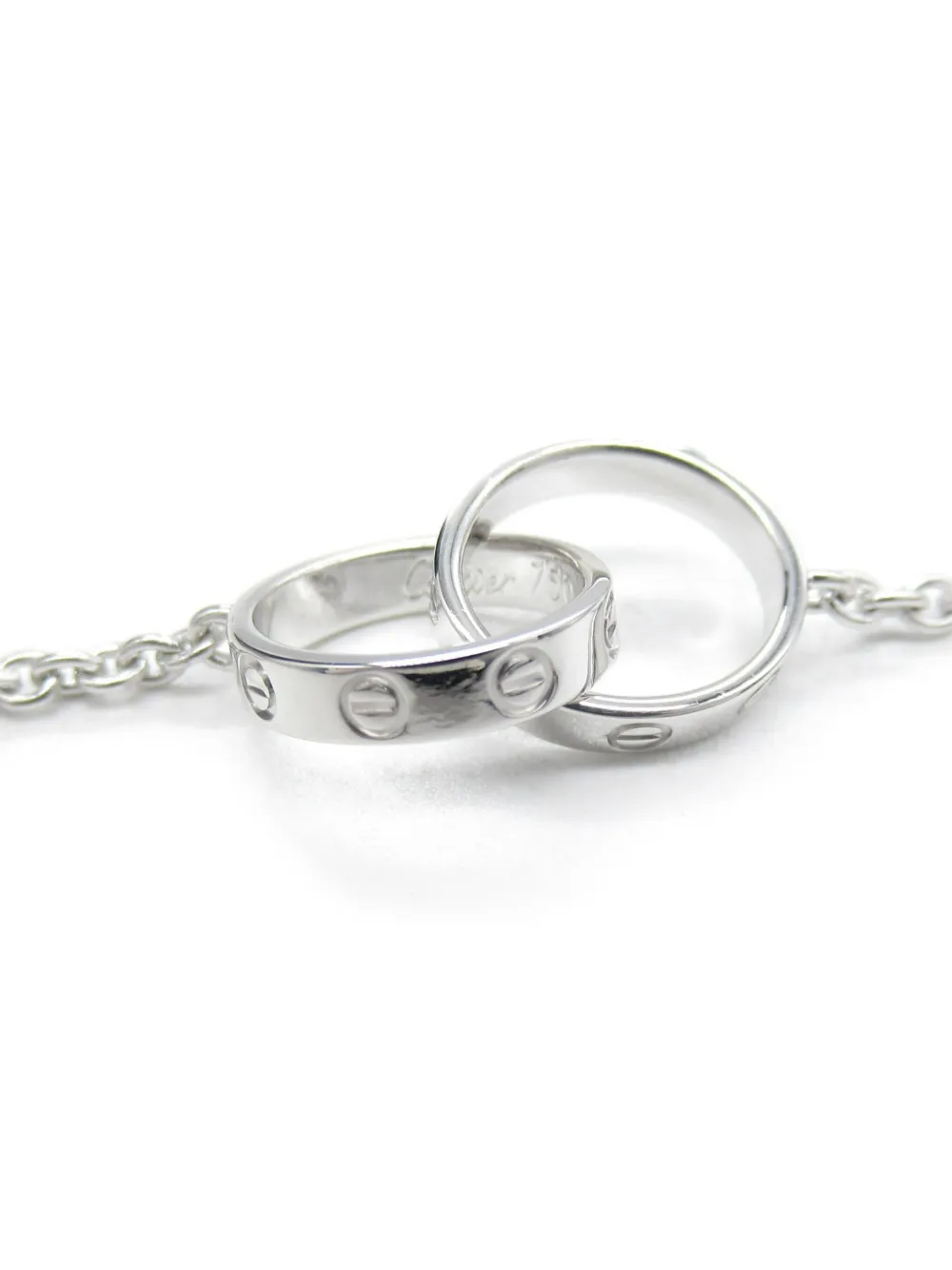 Cartier 2010s Baby Love ブレスレット 18Kホワイトゴールド ホワイト FARFETCH JP