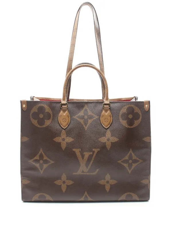 Louis Vuitton Pre Owned 2019 OnTheGo GM Tote Bag Brown FARFETCH IE