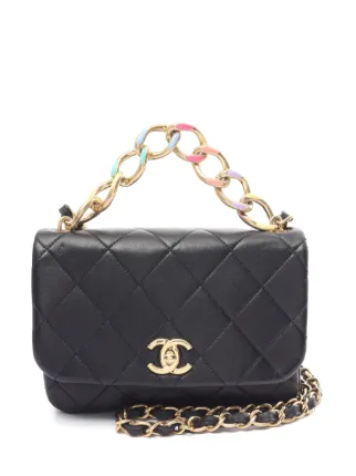 CHANEL Pre-Owned 2021 キルティング チェーン 2wayバッグ CHANEL Pre-Owned 2021 キルティング チェーン 2wayバッグ