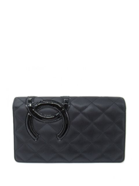 HOT SALE CHANEL 2015-2016 Cambon line wallet Women