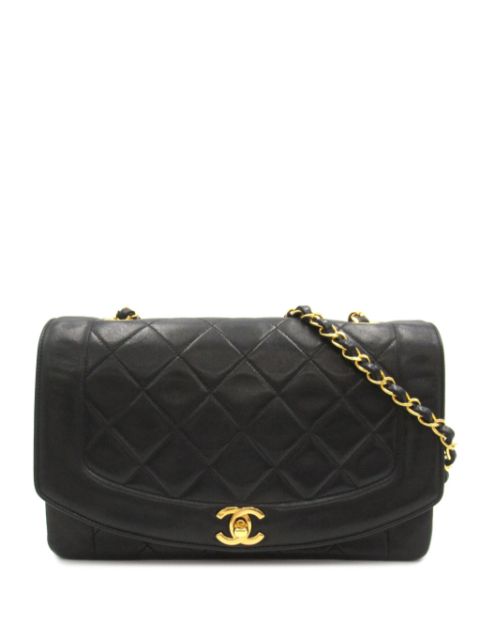 HOT SALE CHANEL 1991-1994 Diana shoulder bag Women