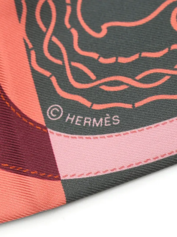 Hermes Pre Owned 2020s Twilly Festival Des Amazon Scarf Farfetch